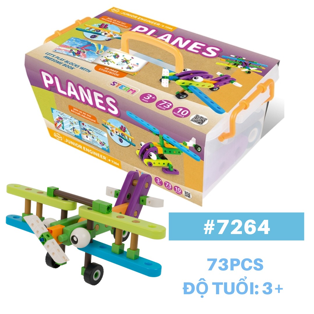 Đồ Chơi STEM Mô Hình Máy Bay