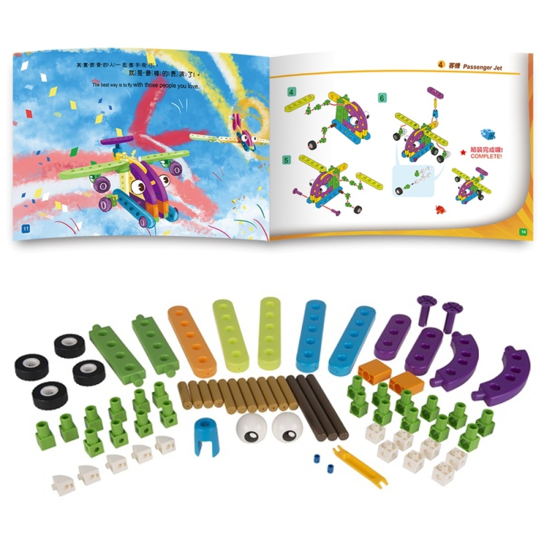 Đồ Chơi STEM Mô Hình Máy Bay - Ảnh 3