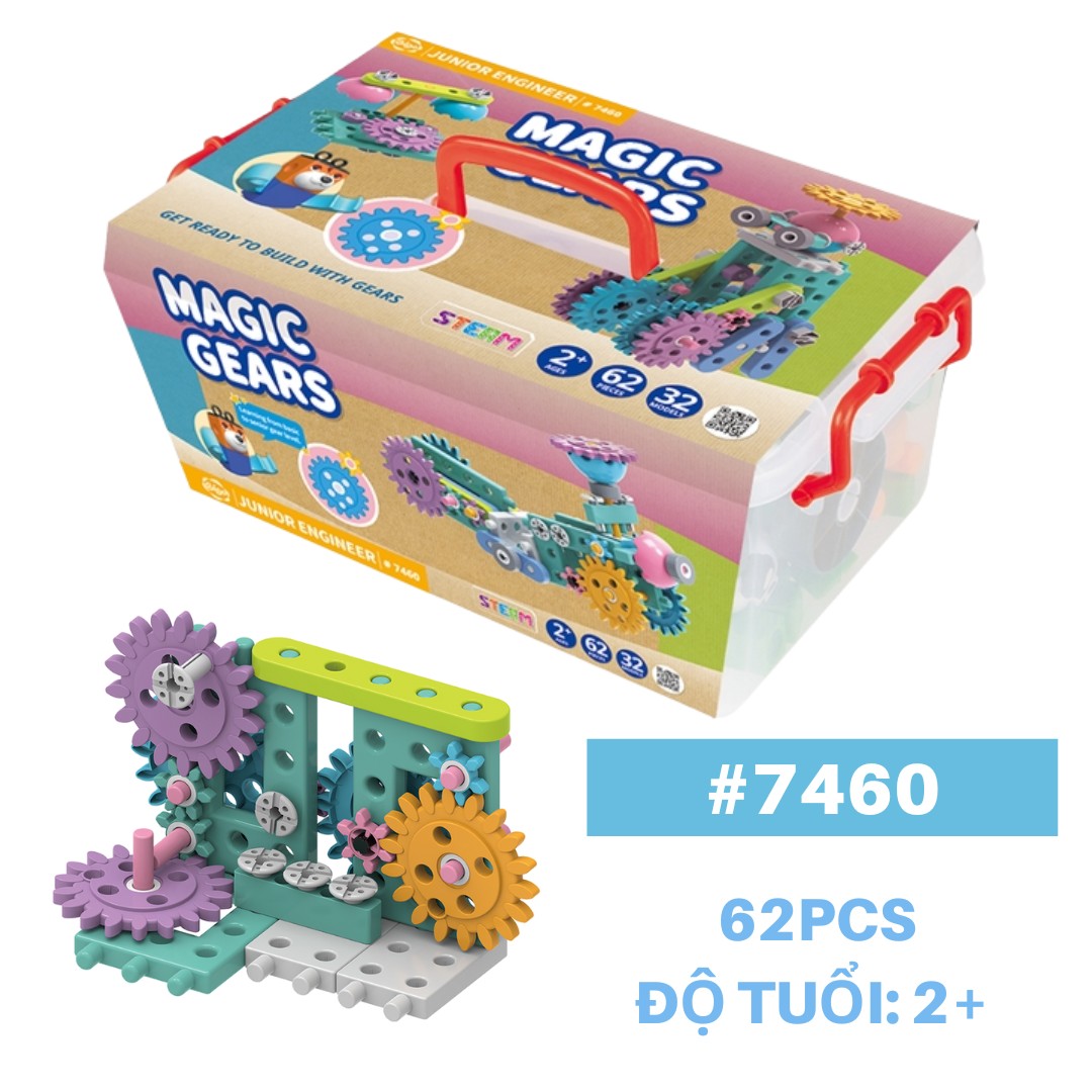 Đồ Chơi STEM Bánh Răng Sáng Tạo